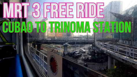 Cubao MRT to SM Megamall .